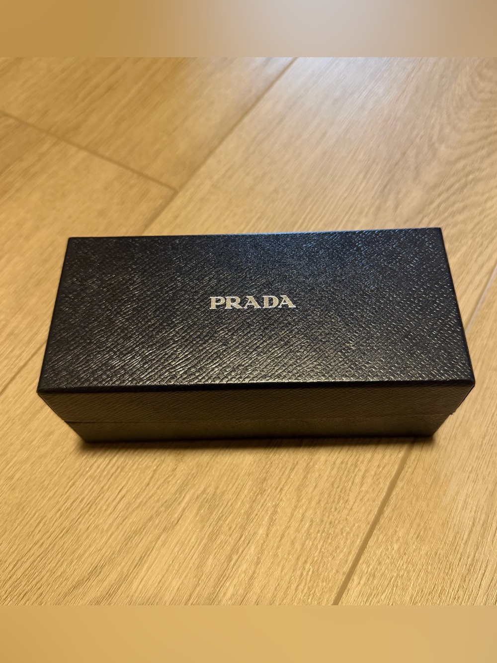 Prada Black Logo Sunglasses Eyewear Box